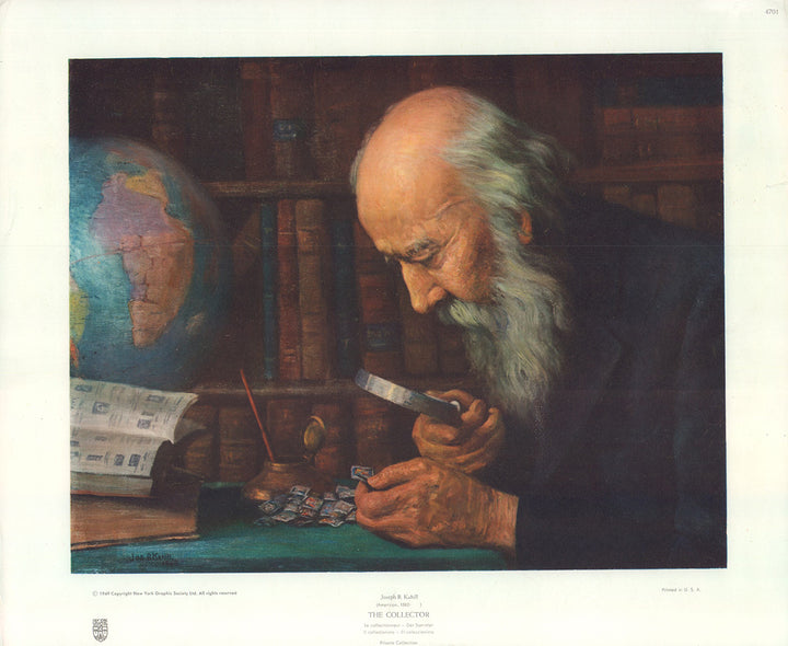 The Collector by Joseph B. Kahill - 14 X 17 Inches (Art Print)