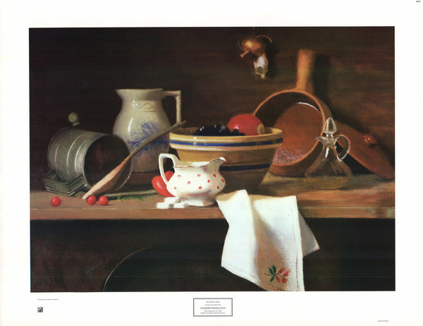 Chardin Inspiration by Susan Mary Stokes - 25 X 32 Inches (Art Print)