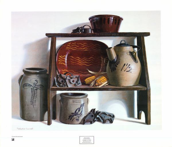 Cookie Cutters by Pauline Campanelli - 25 X 29 Inches (Art Print)