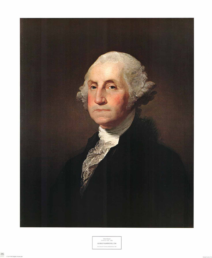George Washington, 1796 by Gilbert Stuart - 21 X 25 Inches (Art Print)