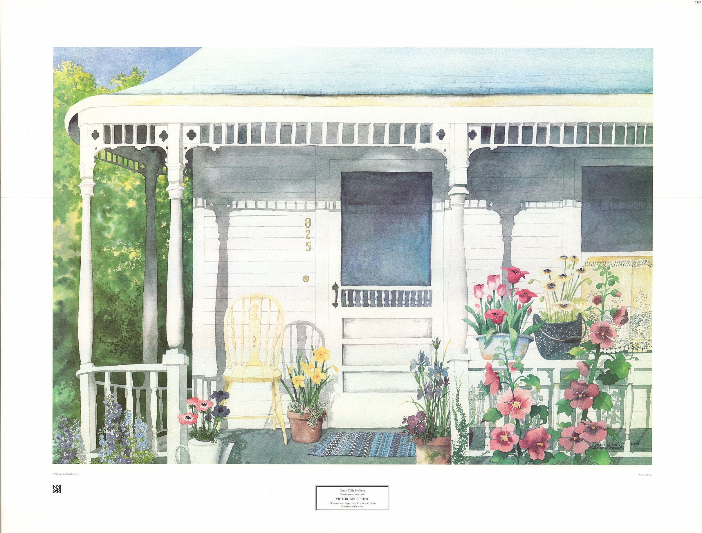 Victorian Spring by Susan Tolle McClure - 26 X 34 Inches (Art Print ...