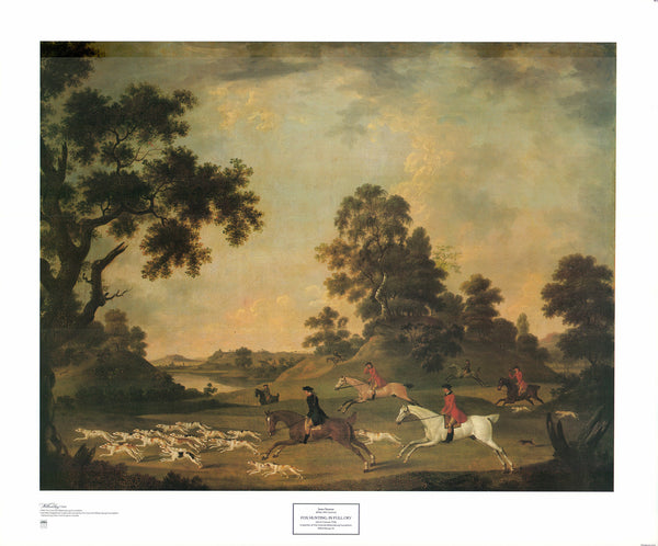 Fox Hunting In Full Cry by James Seymour - 25 X 30 Inches (Art Print)