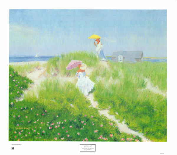 Nantucket Dune Pass by Candace Whittemore Lovely - 27 X 31 Inches (Art Print)
