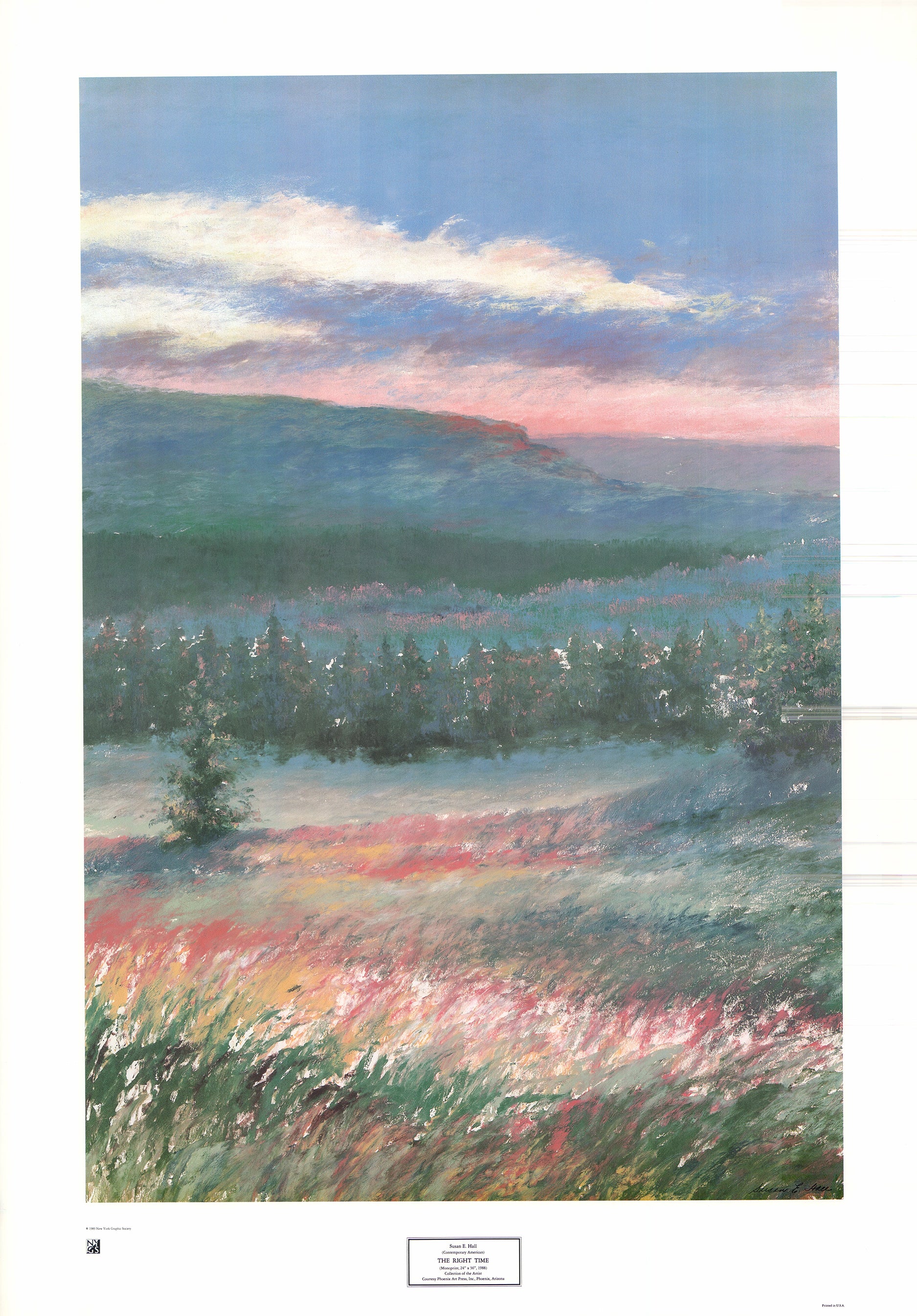 The Right Time by Susan E. Hall - 27 X 38 Inches (Art Print ...