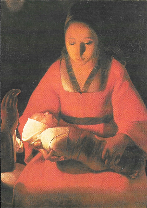 Nativité by Georges de La tour - 4 X 6 Inches (10 Postcards)