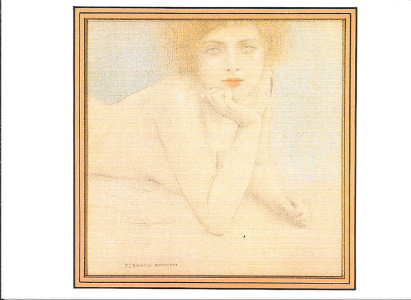 Nude Study, 1910 by Khnopff - 4 X 6 Inches (10 Postcards)