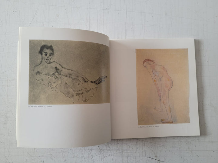 Oskar Kokoschka: Drawings and Watercolors, 1906-1924 by Serge Sabarsky (Vintage Softcover Book 1986)