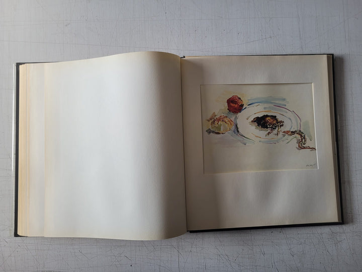 Oskar Kokoschka: Watercolors, Drawings, Writings by John Russell (Vintage Hardcover Book 1962)