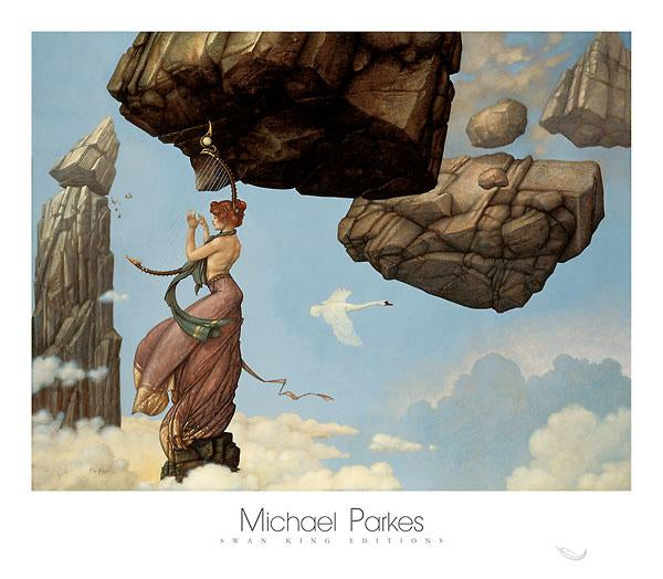 Maria by Michael Parkes - 28 X 32 Inches (Art Print)