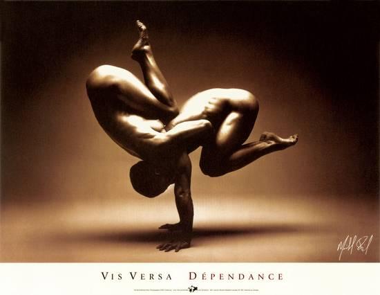 Vis Versa (Dépendance) by Michel Pilon - 12 X 16 Inches (Art Print)
