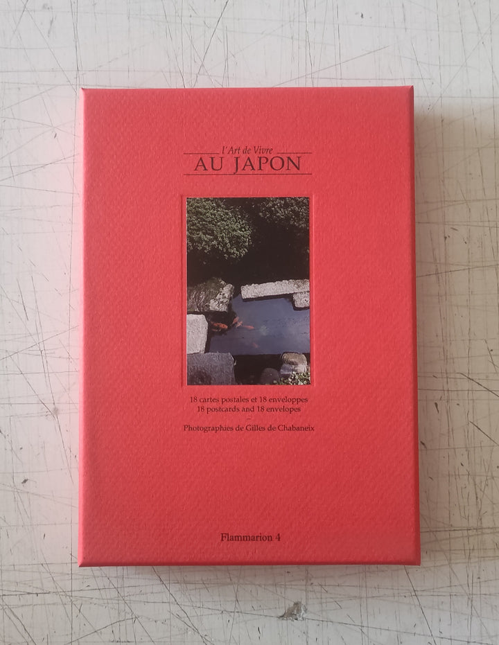 The Art of Living in Japan by Gilles de Chabaneix - 18 Postcards and Envelopes (Postcard box)