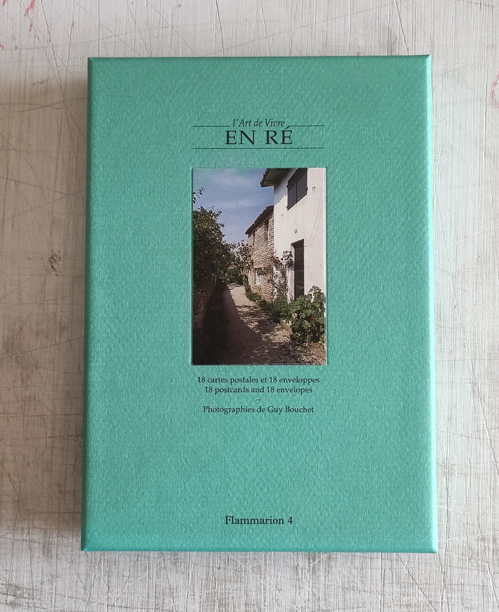 The Art of Living in Ré by Guy Bouchet - 18 Postcards and Envelopes (Postcard box)