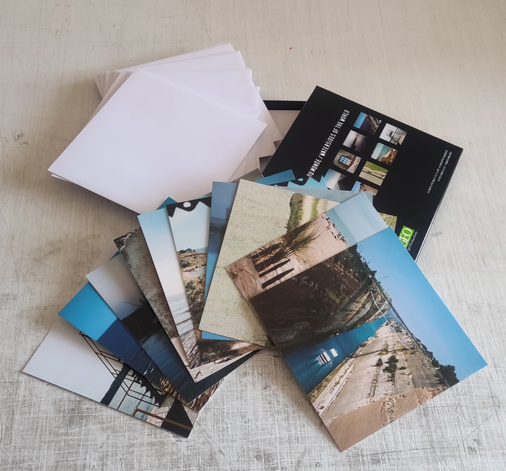 Watersides of the World - 10 Postcards and Envelopes (Postcard box)