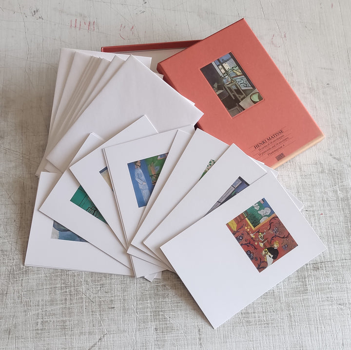 Henri Matisse - 18 Postcards and Envelopes (Postcard box)