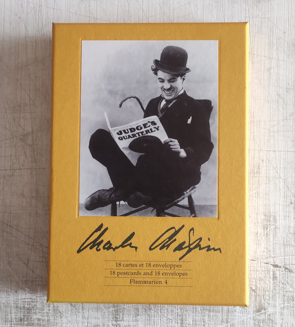 Charlie Chaplin - 18 Postcards and Envelopes (Postcard box)