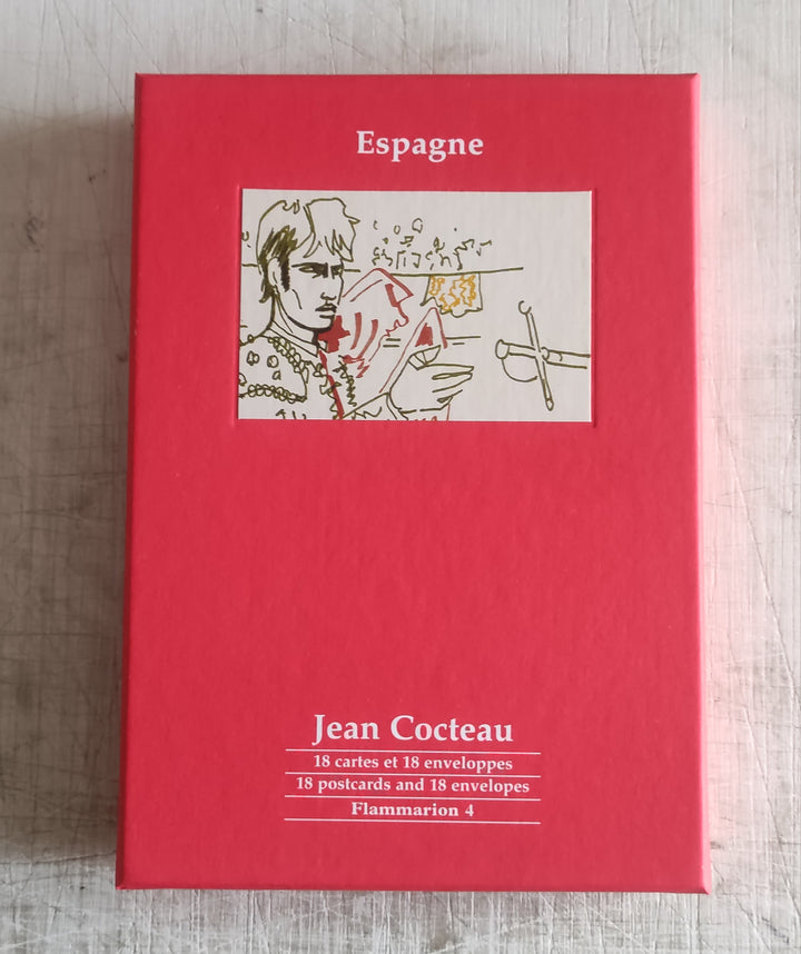 Spain by Jean Cocteau - 18 Postcards and Envelopes (Postcard box)
