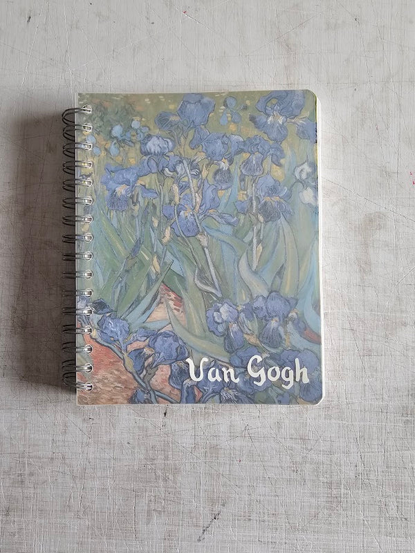 Iris, 1889 by Vincent Van Gogh - 7 X 9 Inches (Blank Book)