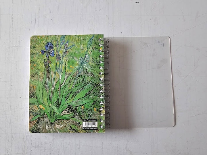 Iris, 1889 by Vincent Van Gogh - 7 X 9 Inches (Blank Book)