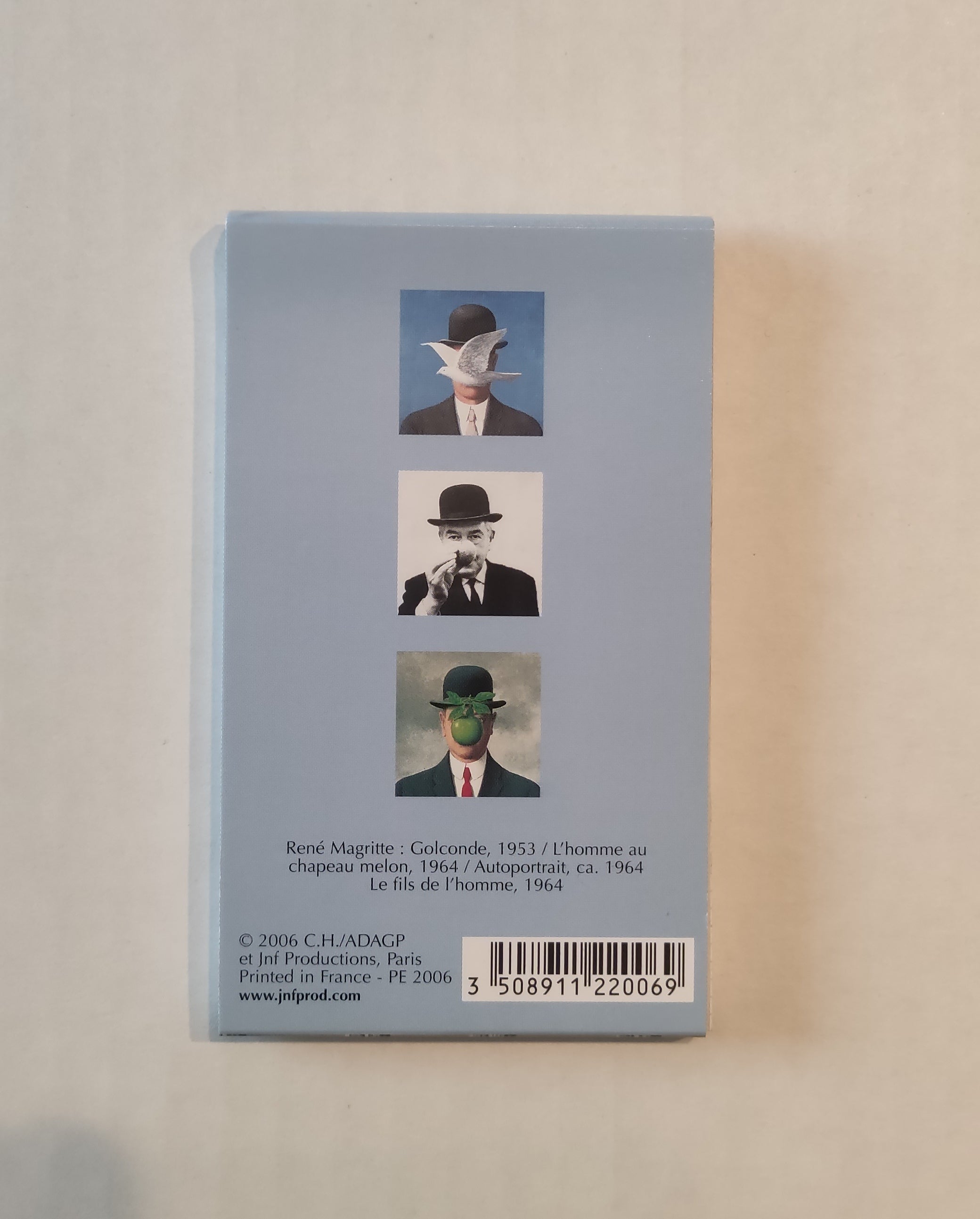 Golconde, 1953 by René Magritte - 3 X 5 Inches (Notebook) – Artistica ...