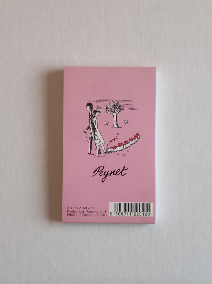 Le temps d'aimer by Peynet - 3 X 5 Inches (Notebook)