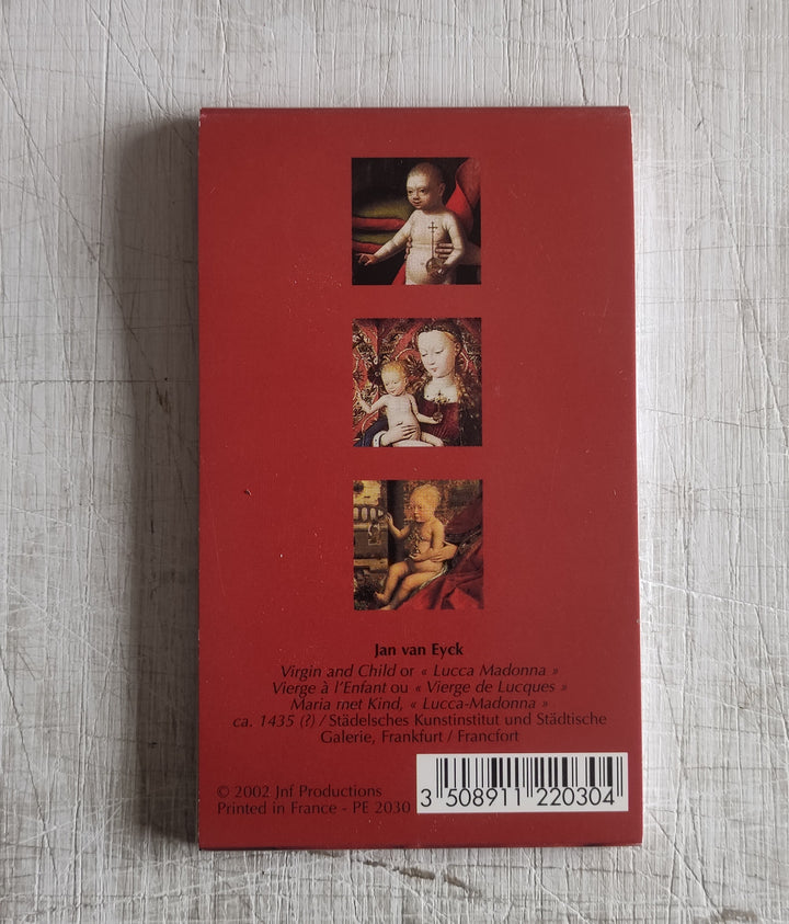 Virgin and Child, 1435 by Jan van Eyck - 3 X 5 Inches (Notebook)
