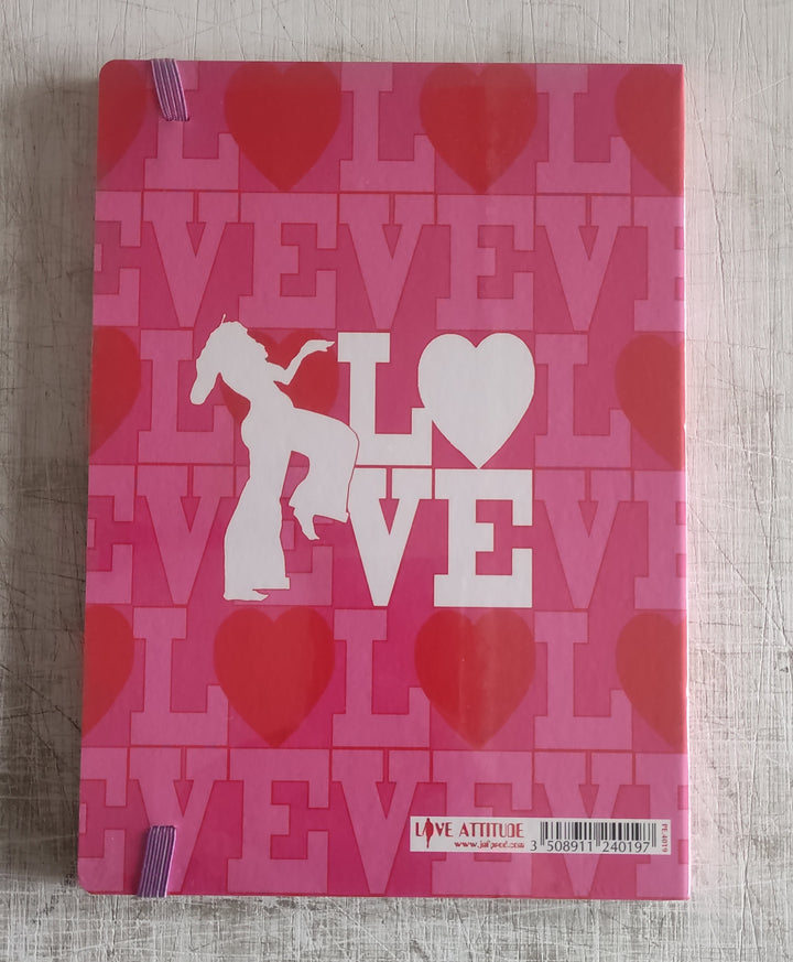 Love Attitude - 6 X 8 Inches (Notebook with Elastic)