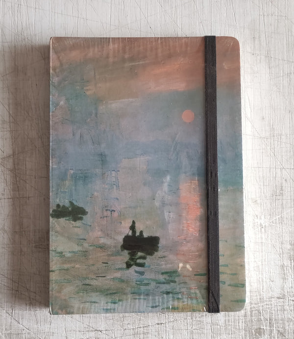 Claude Monet - 4 X 6 Inches (Notebook with Elastic)