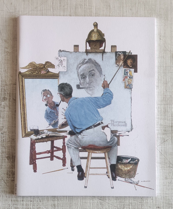 Norman Rockwell - 7 X 9 Inches (Exercise Lined Book)