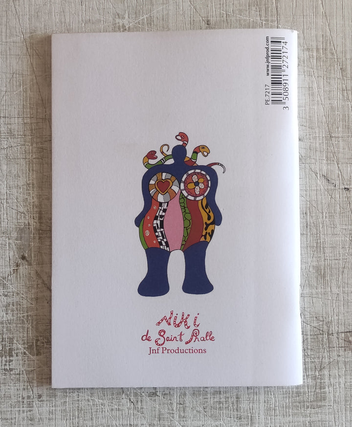 Nana Santé, 1999 by Niki de Saint Phalle - 4 X 6 Inches (Lined Notebook)