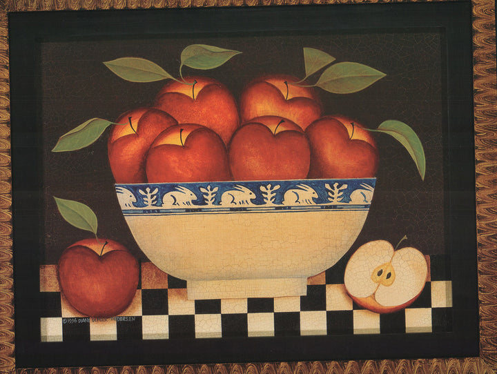 A is for Apple, 1996 by Diane Pedersen - 16 X 20 Inches (Art Print)