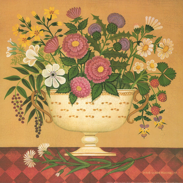 Abigail's Bowl, 1998 by Diane Pedersen - 16 X 16 Inches (Art Print)