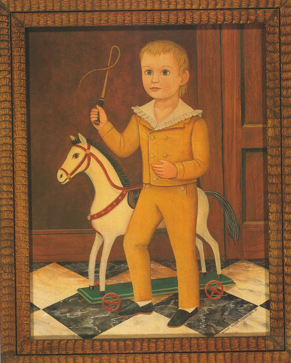 Boy with Horse, 2000 by Diane Pedersen - 16 X 20 Inches (Art Print)