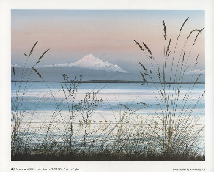 Boundary Bay by Jeane Duffey - 10 X 12 Inches (Art Print)