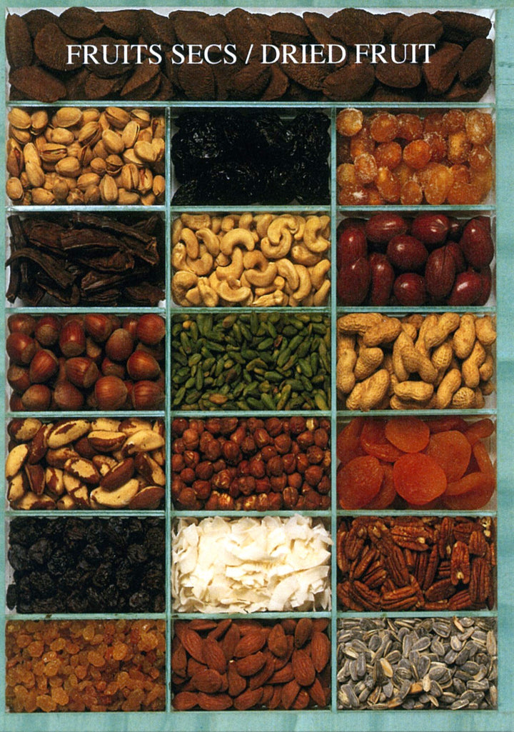 Dried Fruit by Atelier Nouvelles Images - 4 X 6 Inches (10 Postcards)