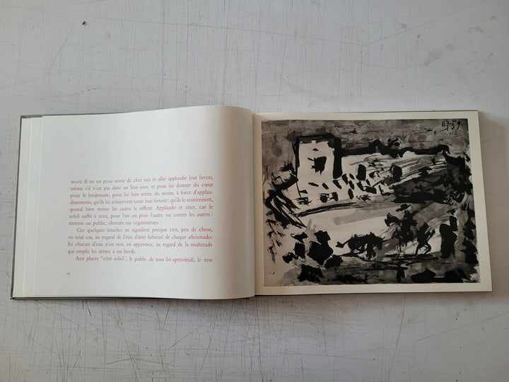 A Los Toros avec Picasso - Texte de Jaime Sabartes (Vintage Hardcover Book 1961)