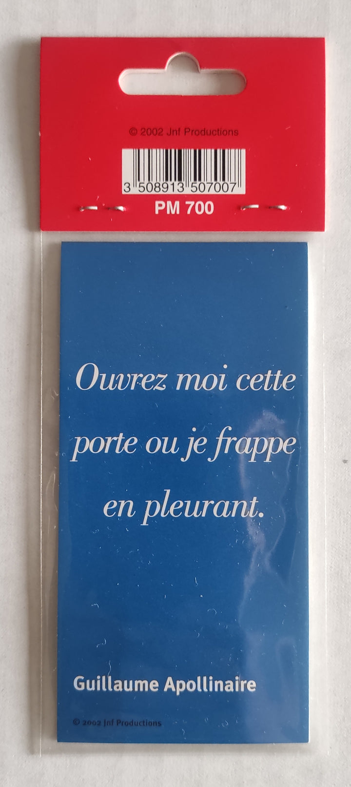 Guillaume Apollinaire (Magnetic Bookmark)