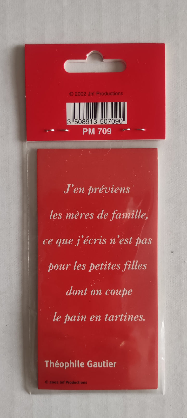 Théophile Gautier (Magnetic Bookmark)