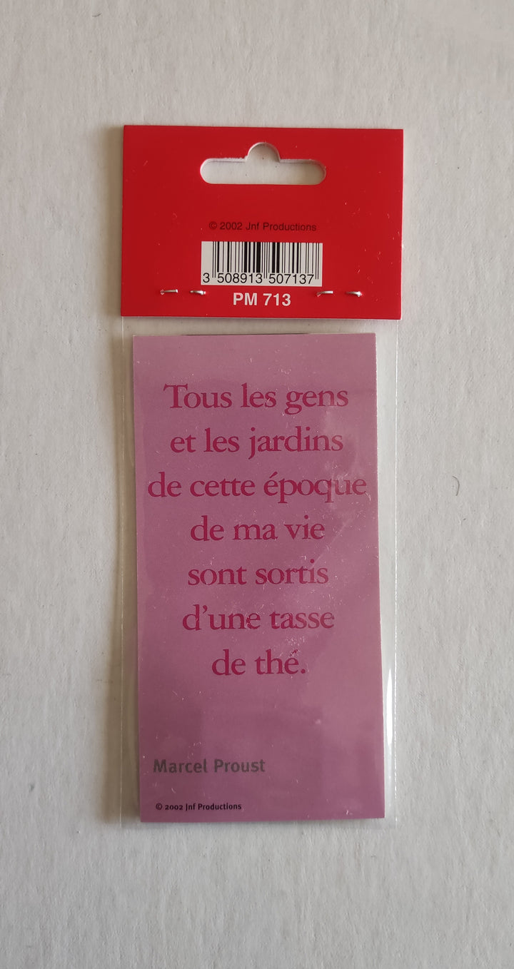 Marcel Proust (Magnetic Bookmark)