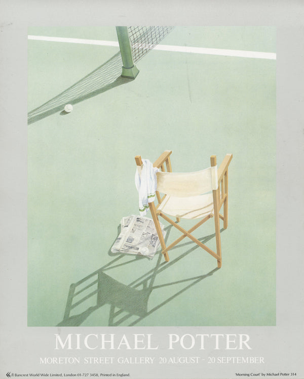 Morning Court by Michael Potter - 10 X 12 Inches (Art Print)