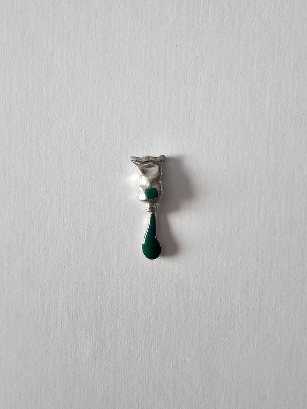 Paint tubes (Dark Green) by Arman Fernandez (Pendant)