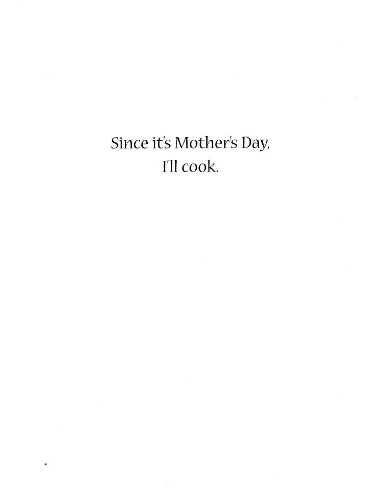 Since it's Mother's Day I'll Cook by Elizabeth Spotswood (Greeting Cards)