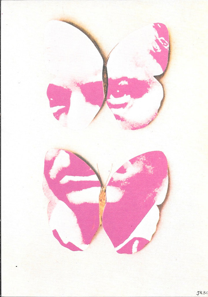Papillon-Baudelaire by Jiri Kolar - 4 X 6 Inches (10 Postcards)