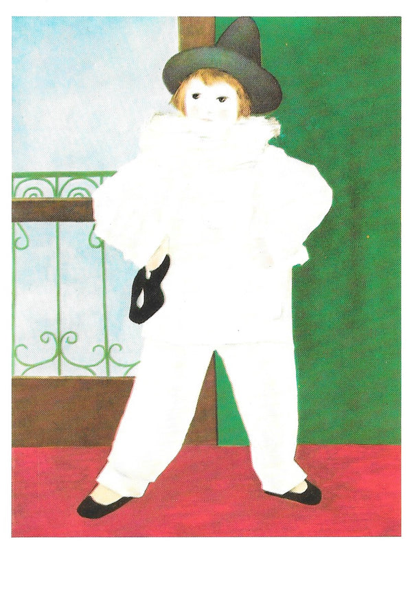Paul in a Pierrot Costume, 1925 by Pablo Picasso - 4 X 6 Inches (10 Postcards)