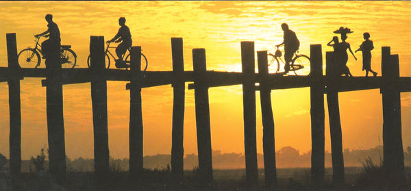 Pont d'U Bein by Christophe Boisvieux - 5 X 9 Inches (10 Postcards)