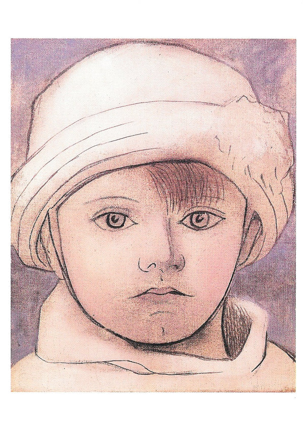Portait de Paul Enfant, 1923 by Pablo Picasso - 4 X 6 Inches (10 Postcards)
