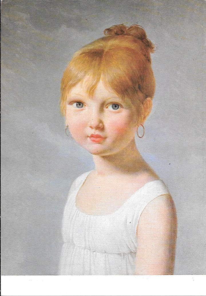 Portrait de la Fille de l'Artiste by Guérin - 4 X 6 Inches (10 Postcards)