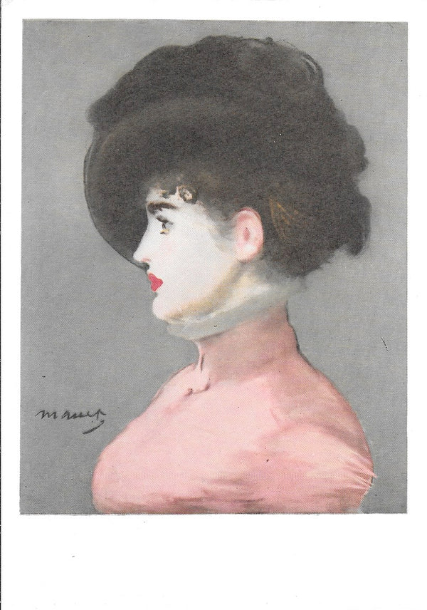 Portrait of Irma Brunner by Edouard Manet - 4 X 6 Inches (10 Postcards)