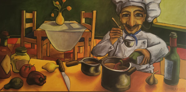 Chef II by Rafuse - 20 X 39 Inches (Flush Mount Laminate)