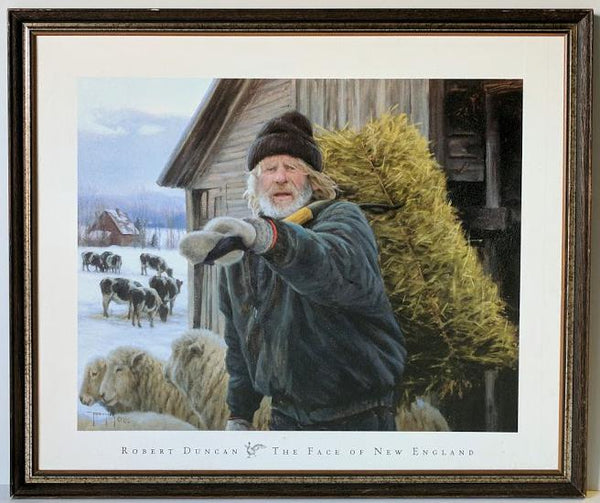The Face of New England by Robert Duncan - 22 X 26 Inches (Framed Giclee on Masonite Ready to Hang)