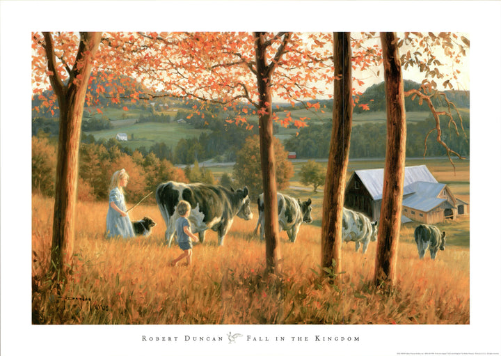 Fall in the Kingdom by Robert Duncan - 23 X 32 Inches (Art Print)
